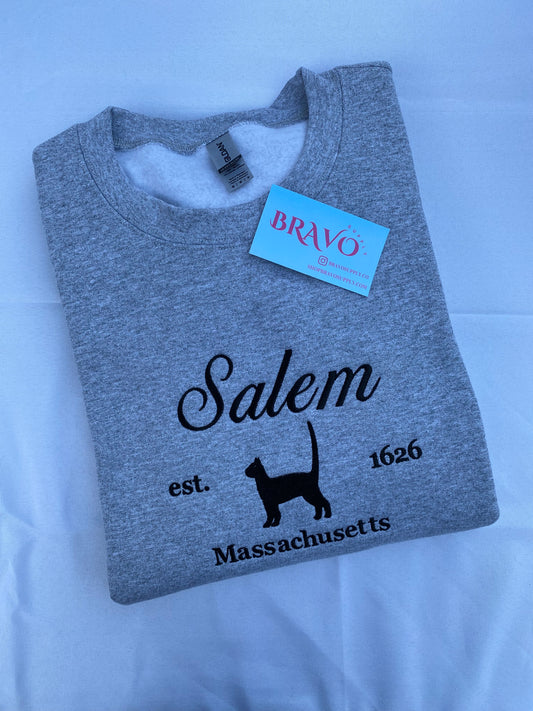 Salem embroidered sweatshirt