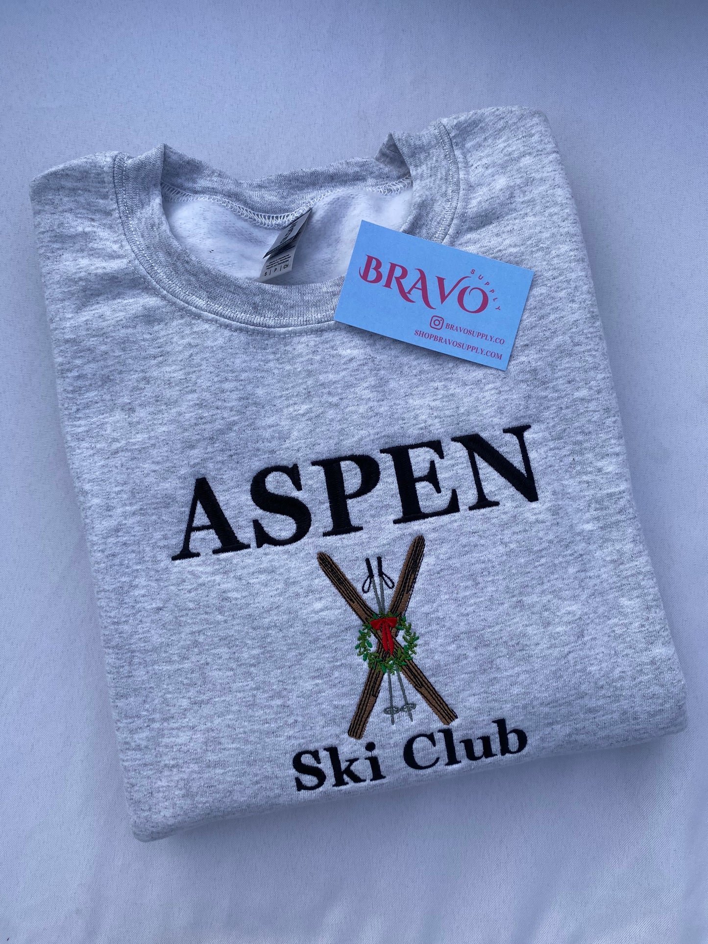 Aspen embroidered sweatshirt