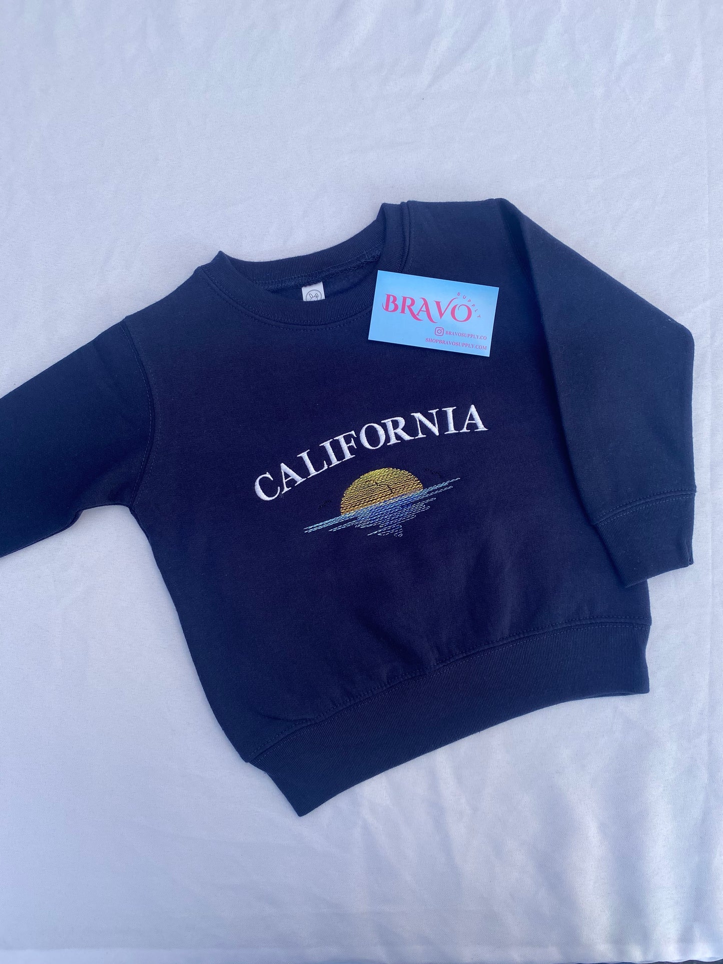 Kids California embroidered sweatshirt