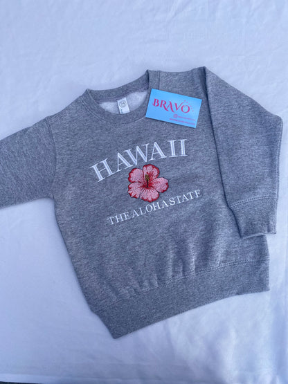 Kids Hawaii embroidered sweatshirt