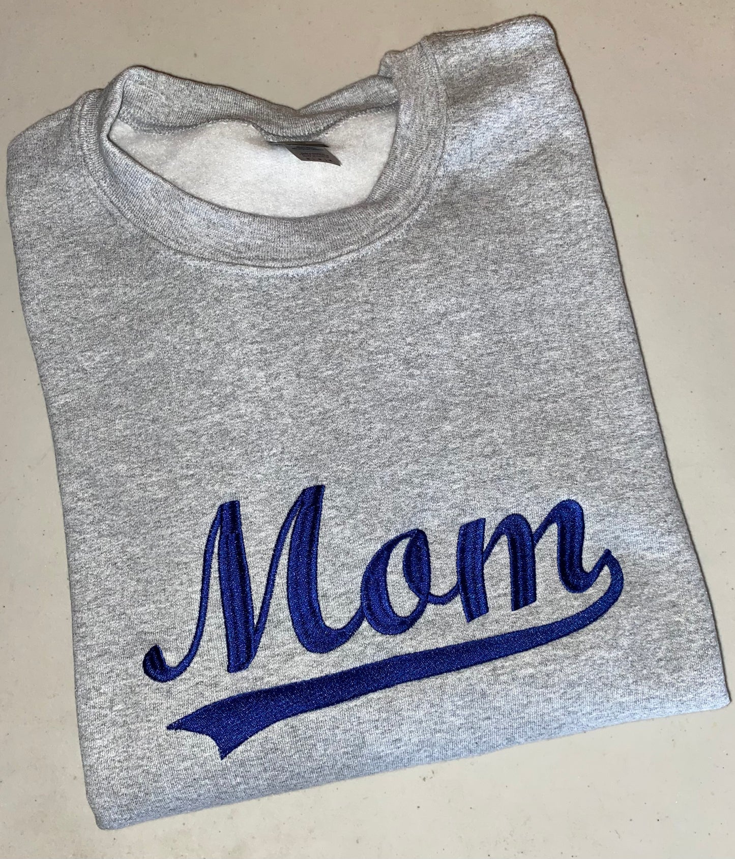 Mom embroidered sweatshirt