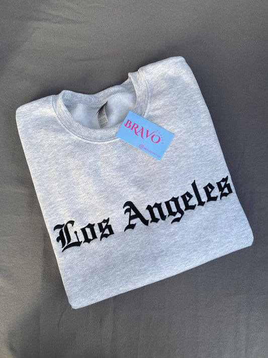 Los Angeles embroidered sweatshirt